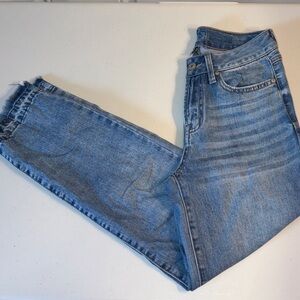 Rewash Women's Straight Leg Jeans - Light Blue